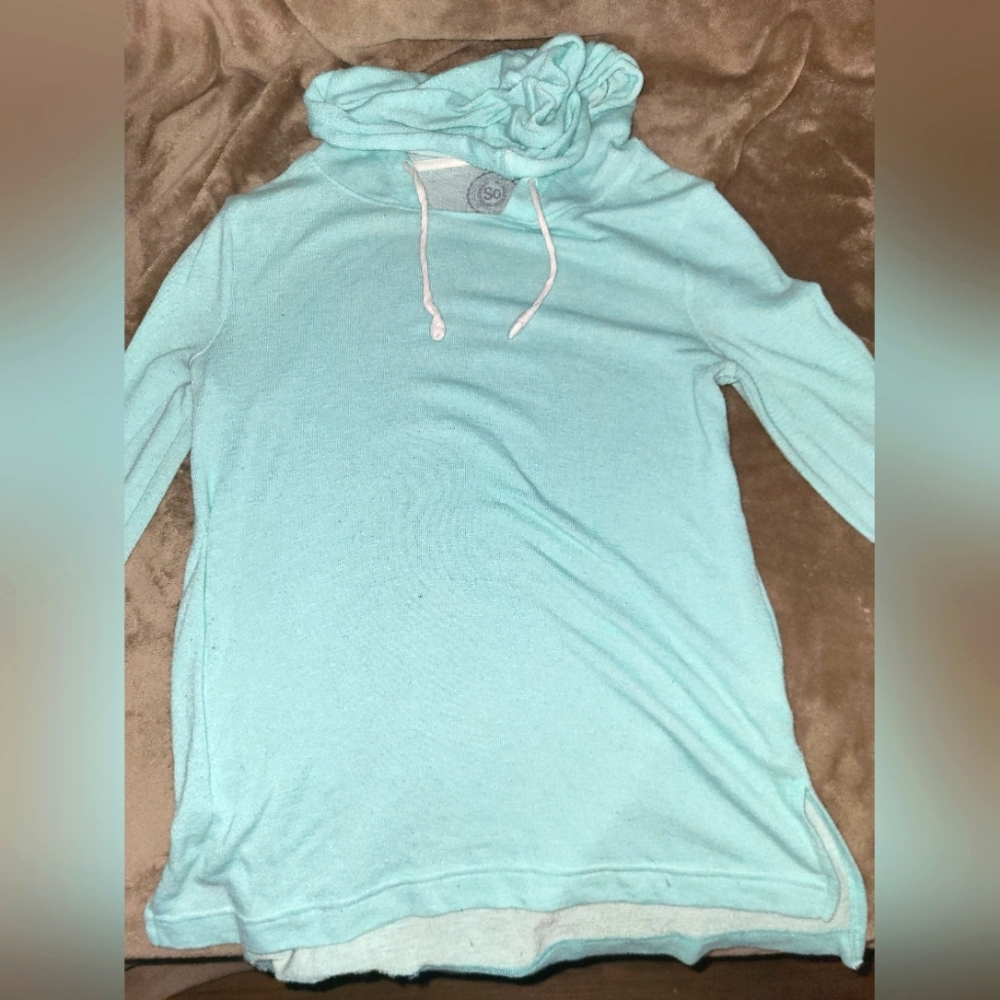 Long Sleeve Hooded Shirt